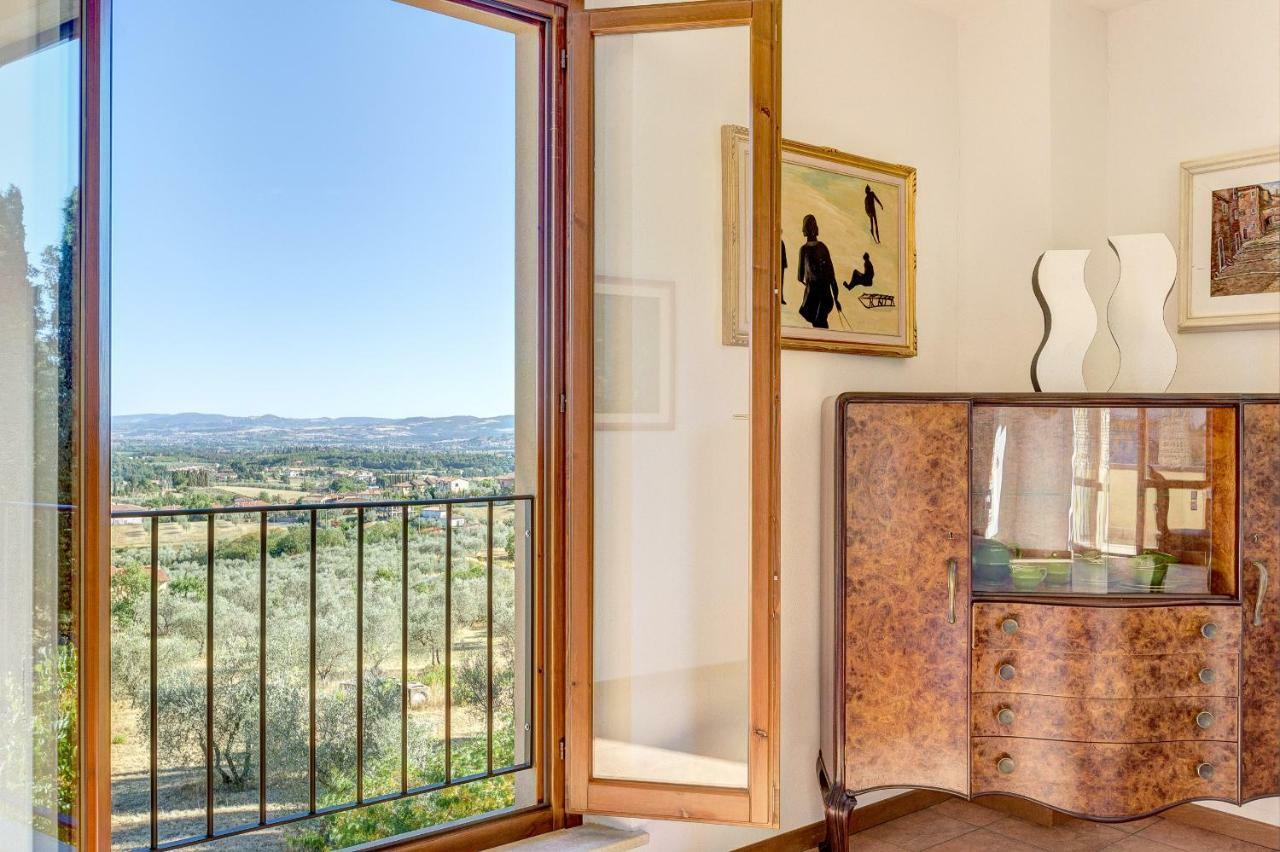 Apartmán Finestra Su Lucignano Exteriér fotografie