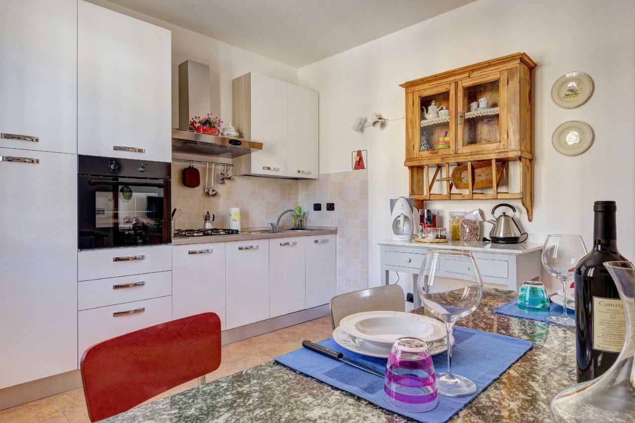 Apartmán Finestra Su Lucignano Exteriér fotografie
