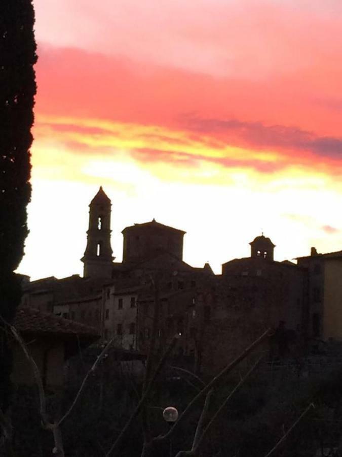 Apartmán Finestra Su Lucignano Exteriér fotografie